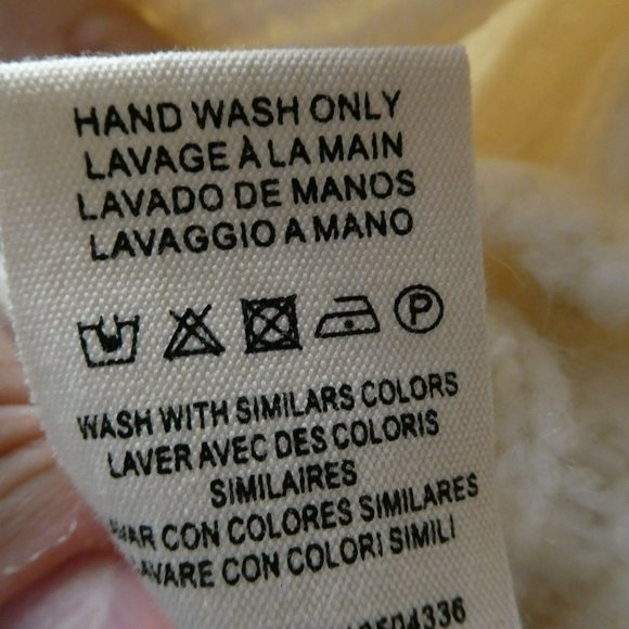 FRNCH Bow Back Cableknit Long Sleeve Chunky Sweater Sky Blue NWT - Picture 11 of 13